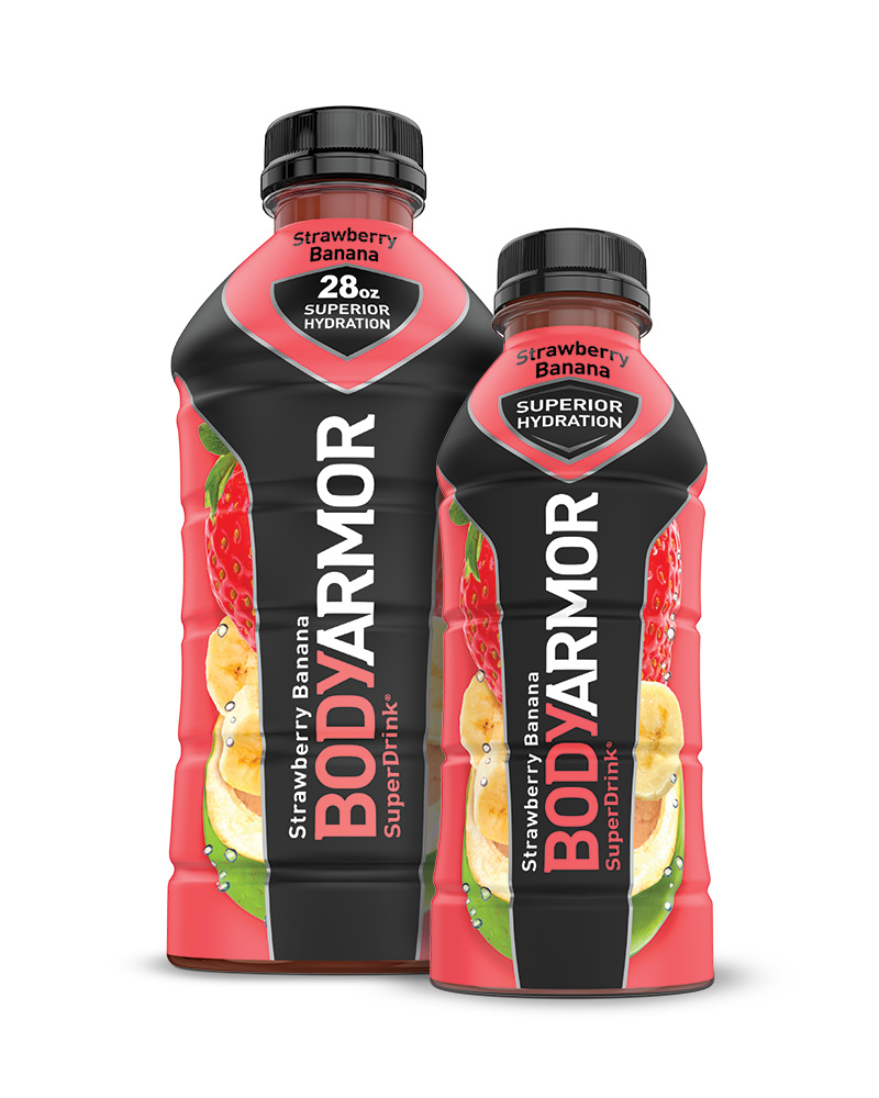 Strawberry Banana Bodyarmor Sports Drinks Superior Hydration