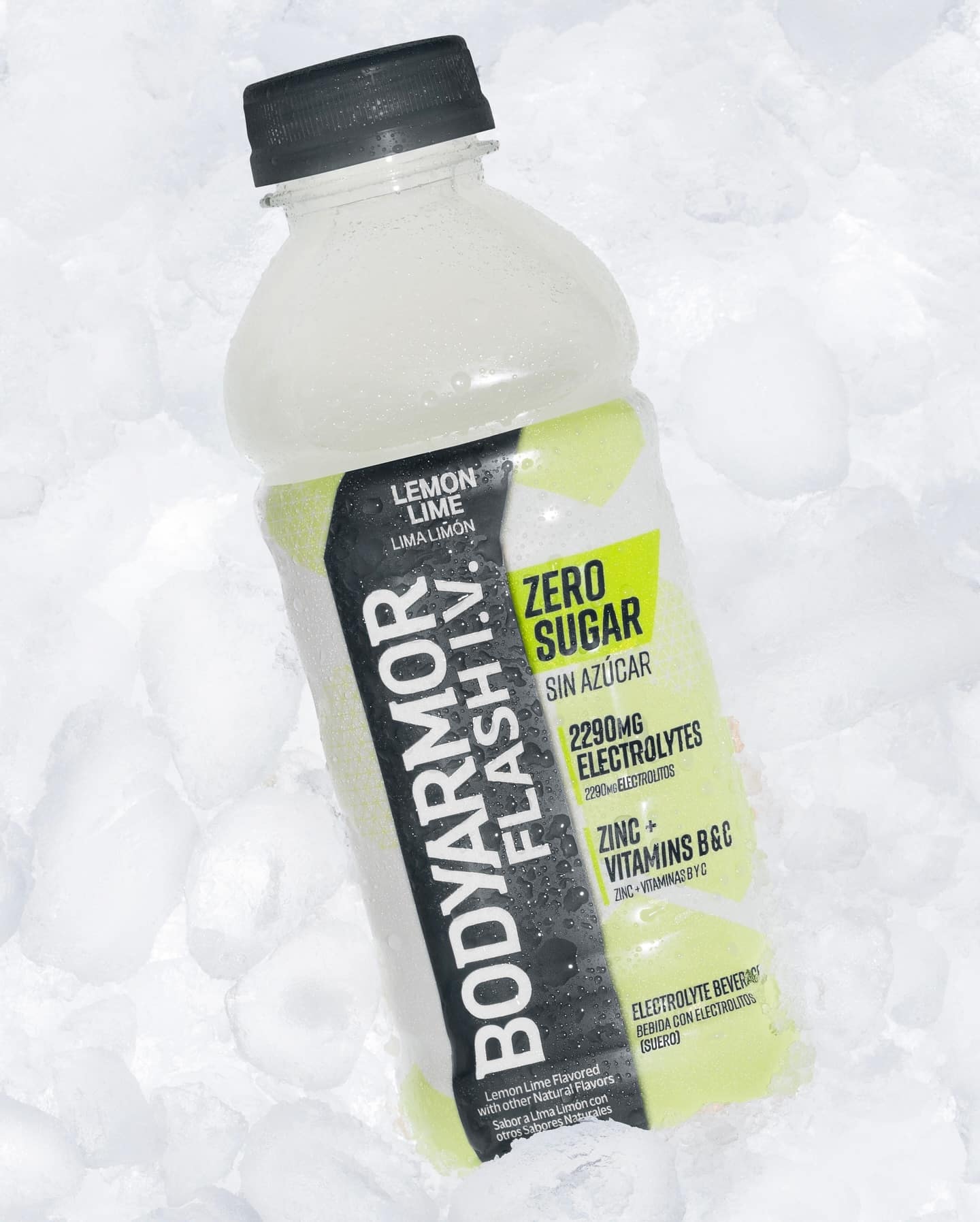 BODYARMOR Flash IV Zero Sugar Lemon Lime Social 1